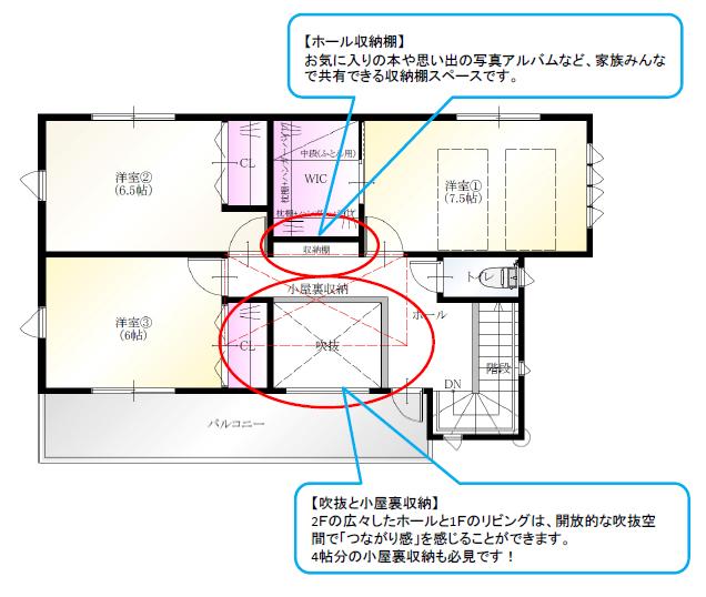 Floor plan. 29,720,000 yen, 3LDK, Land area 175.03 sq m , And the building area 118 sq m open-air atrium, 4 Pledge worth of attic storage is also a must-see!