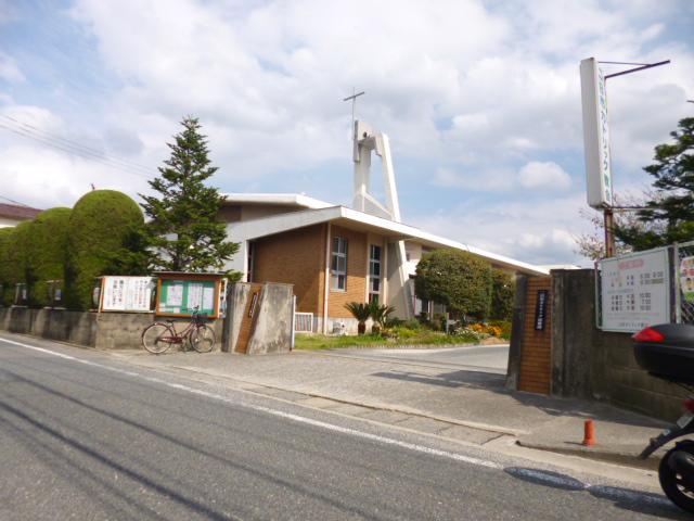 kindergarten ・ Nursery. Futsukaichi to Catholic kindergarten 502m