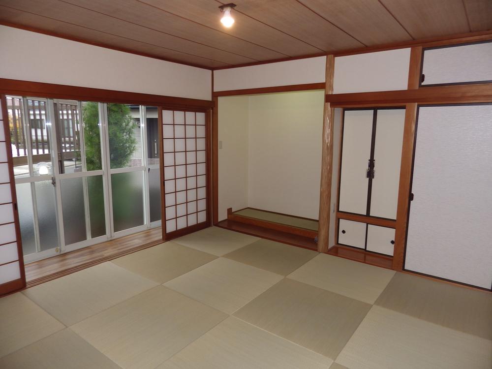 Non-living room. Japanese-style bedding stylish tatami