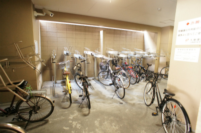 Other common areas. Bicycle-parking space