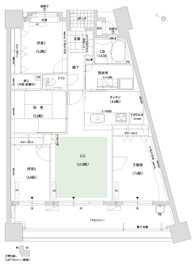 Floor: 4LDK, occupied area: 82.92 sq m, Price: 26,300,000 yen ~ 32.7 million yen