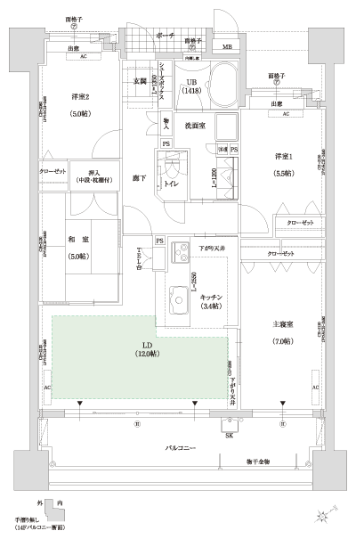 Floor: 4LDK, occupied area: 84.68 sq m, Price: 26,300,000 yen ~ 38 million yen
