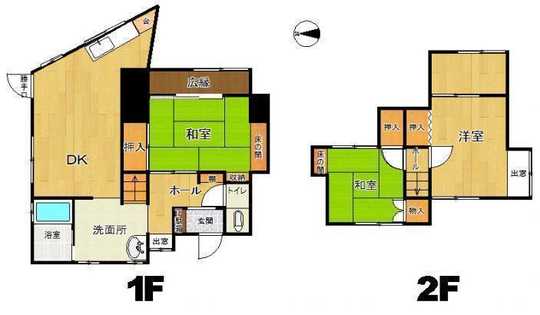 Floor plan. 17.8 million yen, 3DK, Land area 88.79 sq m , Building area 59.07 sq m   ☆ Please feel free to contact us to toll-free 0800-603-2316 ☆ 