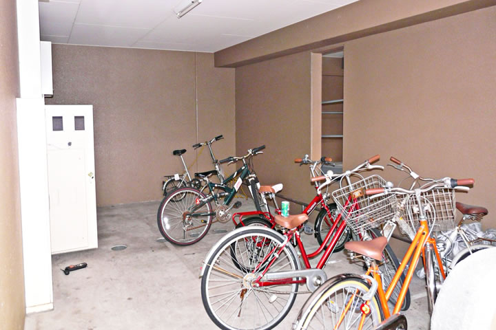 Other common areas. Bicycle-parking space