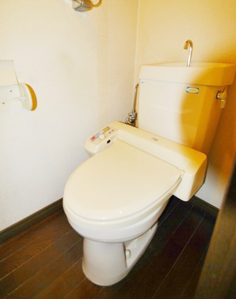 Toilet. With Washlet