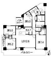 Floor: 4LDK, the area occupied: 93.7 sq m, Price: 43,797,896 yen ~ 47,706,467 yen
