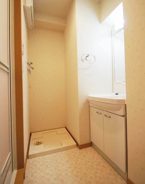 Washroom. With shampoo dresser