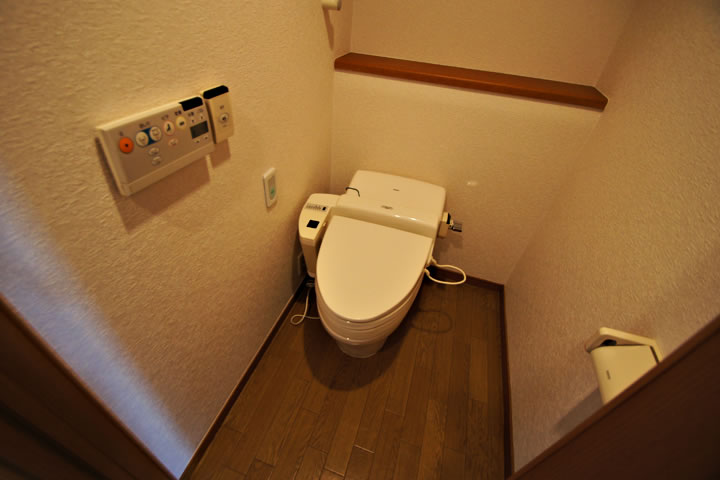 Toilet. Toilet (with washlet)