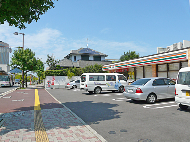 Convenience store. Seven-Eleven Fukuoka Jigyo 4-chome up (convenience store) 160m