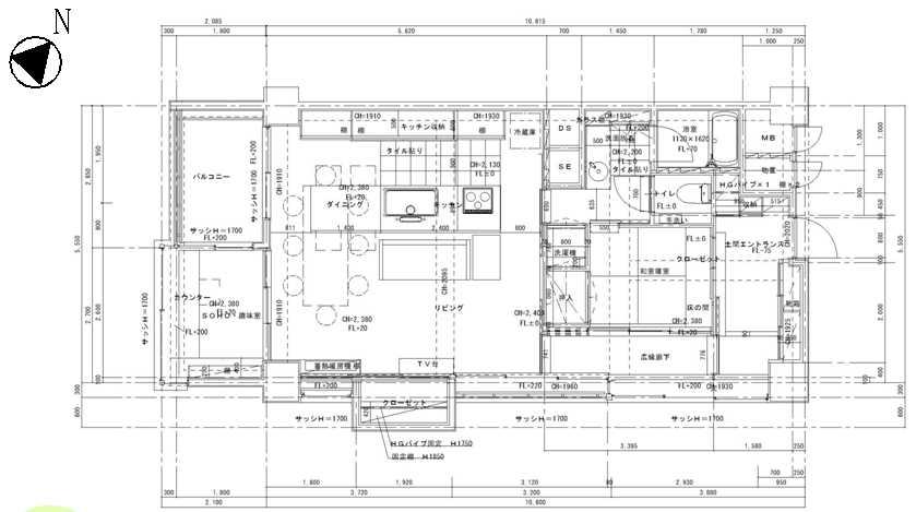 Floor plan. 1LDK + S (storeroom), Price 29.5 million yen, Occupied area 68.67 sq m , Balcony area 4.86 sq m