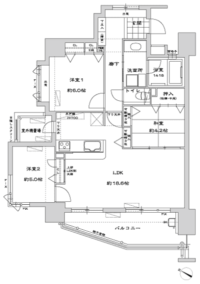 Floor: 3LDK, occupied area: 77.26 sq m, Price: 35,500,000 yen ・ 36 million yen
