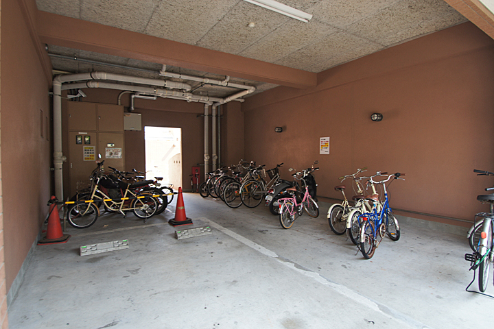 Other common areas. Bicycle-parking space