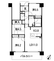 Floor: 3LDK, occupied area: 70.96 sq m, Price: 29,100,000 yen ~ 29,700,000 yen