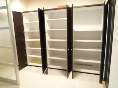 Living and room. Entrance storage
