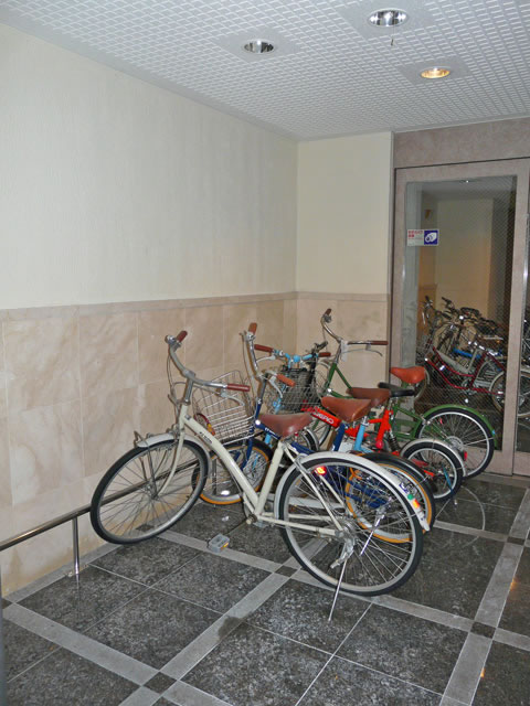 Other common areas. Bicycle-parking space