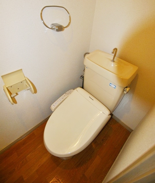 Toilet. With Washlet