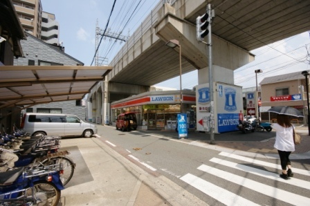 Convenience store. Lawson Hirao-chome store up (convenience store) 87m
