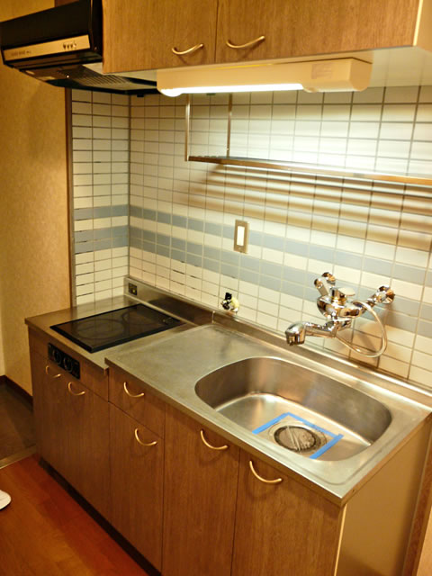 Kitchen. Kitchen (two-burner stove IH, Gas stove can be installed)