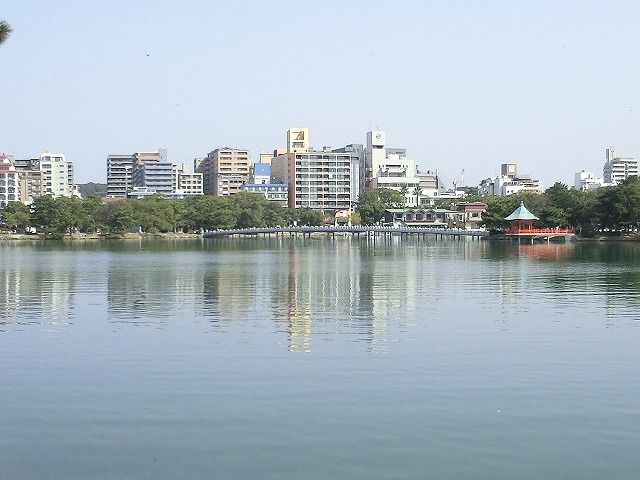 park. 100m to Ohori Park (park)