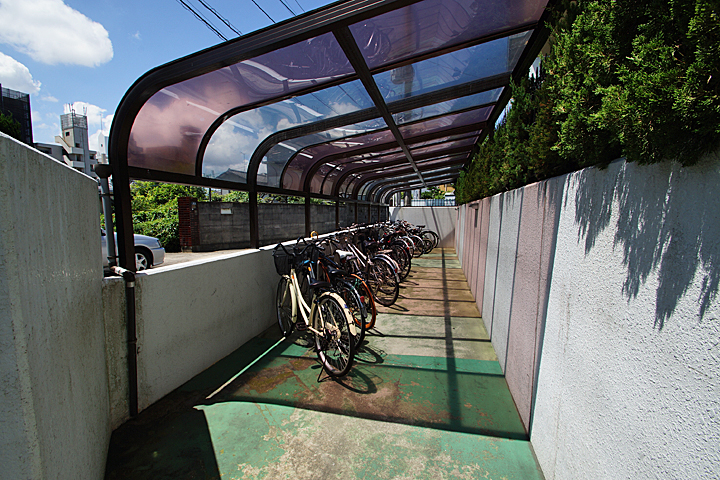 Other common areas. Bicycle-parking space