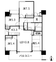 Floor: 4LDK, occupied area: 82.84 sq m, Price: 32,800,000 yen ~ 36 million yen