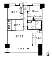 Floor: 3LDK, occupied area: 73.06 sq m, Price: 26.7 million yen ~ 30,600,000 yen