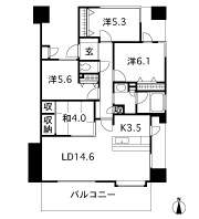 Floor: 4LDK, occupied area: 85.64 sq m, price: 34 million yen ~ 37,900,000 yen