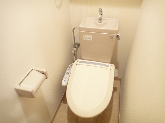 Other room space. Shower toilet