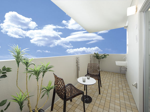 balcony ・ terrace ・ Private garden. Balcony