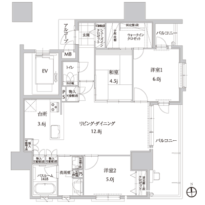 Floor: 3LDK, occupied area: 75.69 sq m, Price: 23,100,000 yen ~ 27,400,000 yen