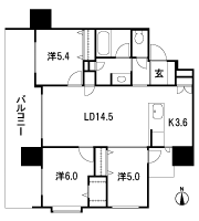 Floor: 3LDK, occupied area: 73.93 sq m, Price: 19.9 million yen ~ 23,100,000 yen