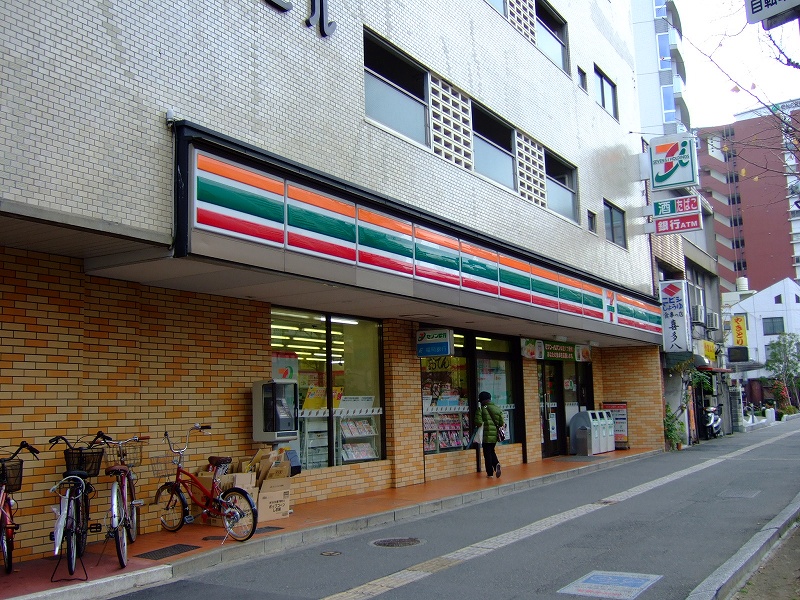 Convenience store. Seven-Eleven Hakata Sumiyoshi store up (convenience store) 130m