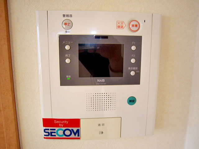 Security. TV monitor Hong