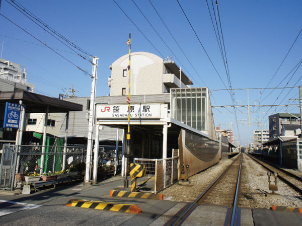 Surrounding environment. JR Sasahara Station (a 10-minute walk / 790m)