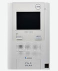 Security.  [Hands-free TV monitor with intercom] You can see in the eyes and the voice of the visitor entrance hall, The color is a TV monitor with intercom. (Model Room D type)