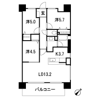 Floor: 3LDK, occupied area: 70.02 sq m, Price: 20,253,600 yen