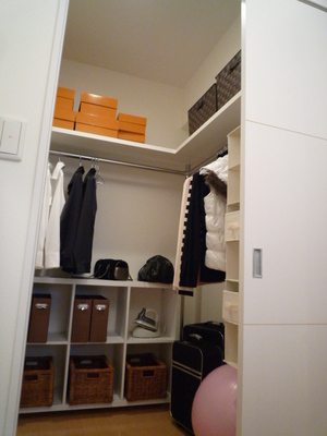 Other Equipment. Walk-in closet