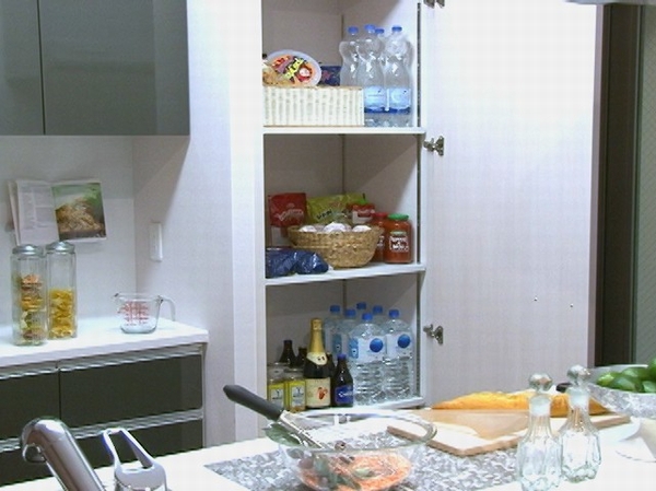 Pantry of the kitchen