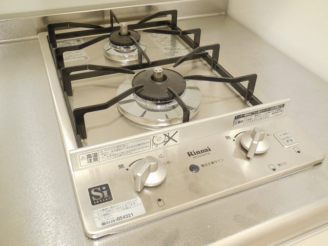 Other room space. There are two-burner stove