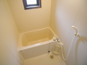 Bath. Small window is also there is also easy to bathroom ventilation. 