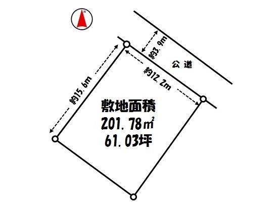 Compartment figure. Land price 21 million yen, Land area 201.78 sq m