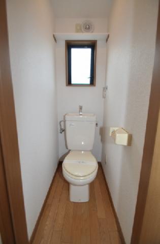 Other room space. With window toilet