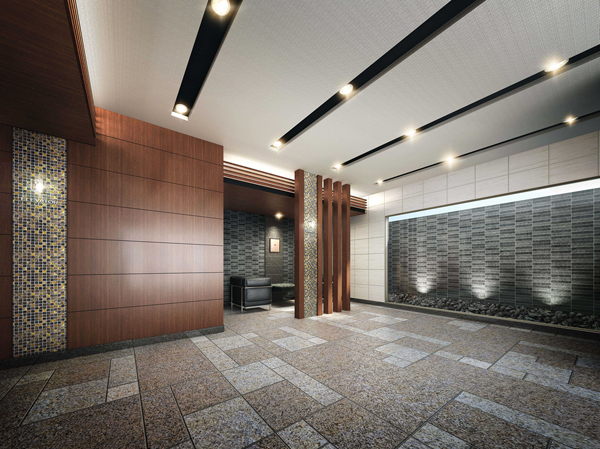 Shared facilities.  [Entrance hall] (Rendering)