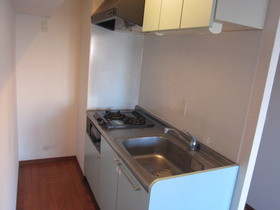 Kitchen. Reikoppu or air washer gift by telephone reservation after conclusion of a contract in front of the station shop