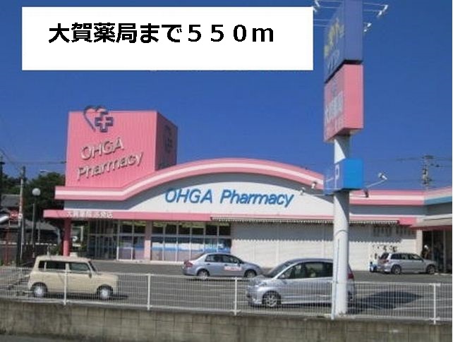 Dorakkusutoa. Oga 550m until the pharmacy (drugstore)