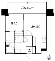 Floor: 1LDK, occupied area: 41.64 sq m, Price: 2010 yen ~ 23,100,000 yen