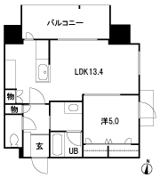 Floor: 1LDK, the area occupied: 45.6 sq m, Price: 22,400,000 yen ~ 26.2 million yen
