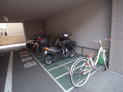 Other common areas. Bicycle-parking space