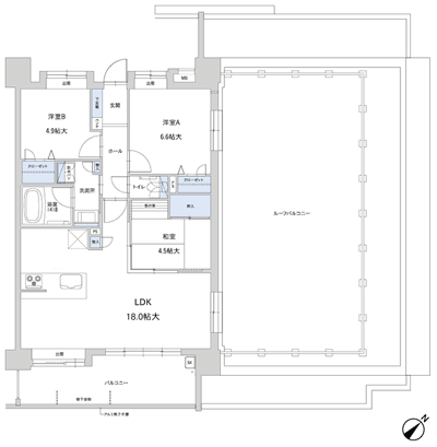 Floor: 3LDK, occupied area: 72.63 sq m, Price: 28.5 million yen