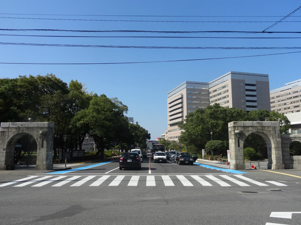 Hospital. 1900m until the Kyushu University Hospital (Hospital)